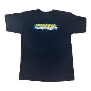 KROOKED SKATEBOARDS T-SHIRT 

SIZE MEDIUM - BLACK